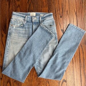 Citizens Of Humanity Light Blue High-Rise Skinny Jeans